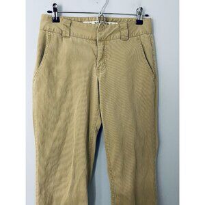 Vintage Y2K Mudd Jeans Light Tan Corduroy Pants Size 3 Low Rise Bootcut Pants